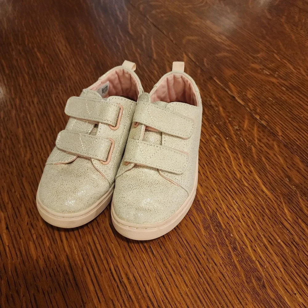 Toms Toddler Rose Metallic Size‎ 10 Cute Sassy Princess